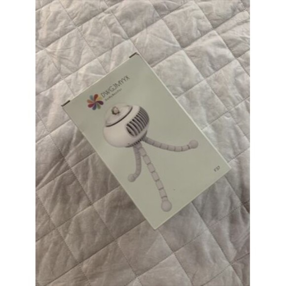 UFO Stroller Folding Fan Rechargeable 4 Speed Bladeless For Baby Outdoor Pink🪭 - Picture 6 of 16